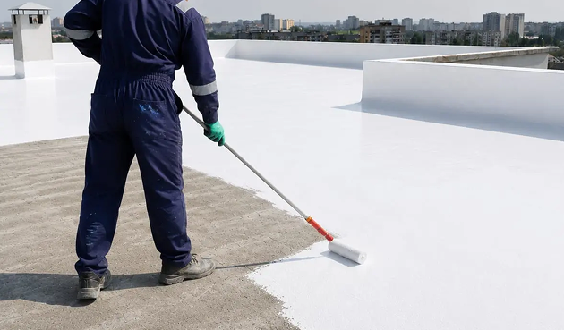 Roof Coating Application