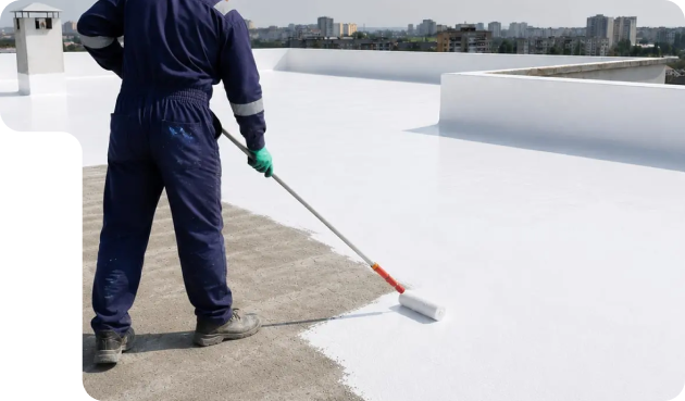 Roof Coating Application