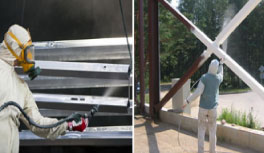 Installation of Fire Proof Boards & Collars